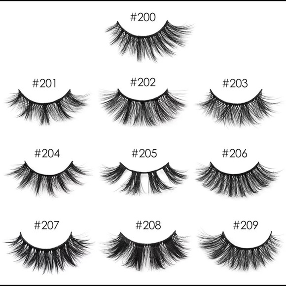 🔥10 Faux Mink Lashes & boxes Wholesale assorted - Picture 1 of 4